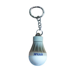 S-KL023-T GREY Фонарь-брелок Яркая, серии Стандарт, 1LED, 4xLR41 в-к, Пластик, Серый, ТМ Uniel.