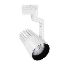 ULB-Q274 40W-4000К WHITE Светильник-прожектор светодиодный трековый, 3600 Лм, Белый свет 4000К, Корпус белый, ТМ Volpe.