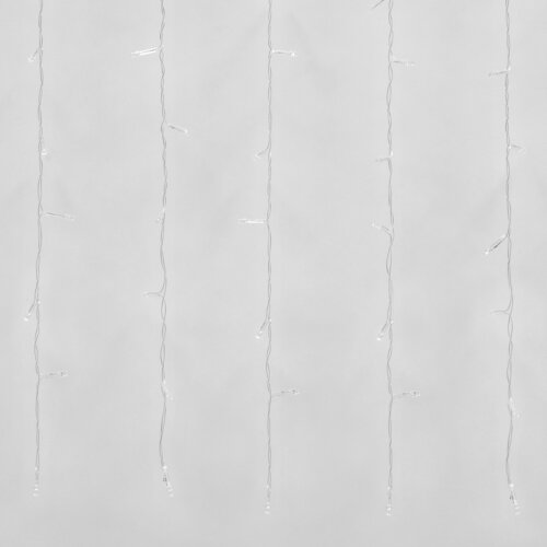 ULD-C3020-160-DTA WHITE IP20 Занавес светодиодный, 3х2м, 160 светодиодов, Белый свет, Провод прозрачный, TM Uniel - фото 4