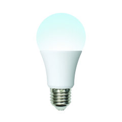 LED-A60-10W-NW-E27-FR-12-24V PLO55WH Лампа светодиодная, 12-24В, Форма A, матовая, Белый свет 4000K.