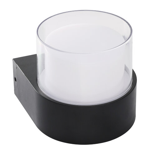 ULU-P21A-5W-4000K IP65 BLACK Светильник светодиодный уличный, Архитектурный накладной, Белый свет 4000K, Корпус черный, TM Uniel - фото 1