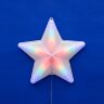 ULD-H4748-045-DTA MULTI IP20 STAR Фигура светодиодная Звезда, 47х48 см, Подвесная, 45 светодиодов, Красный, зеленый, синий свет, Провод прозрачный. - фото 1