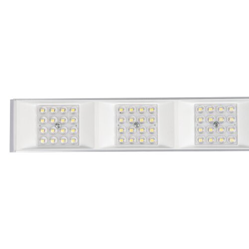 ULO-EL120B-100W-4000K-K SILVER LINKABLE Светильник светодиодный накладной, соединяемый, Белый свет 4000K, Корпус серебристый, Угол 60 градусов, ТМ Uniel - фото 3