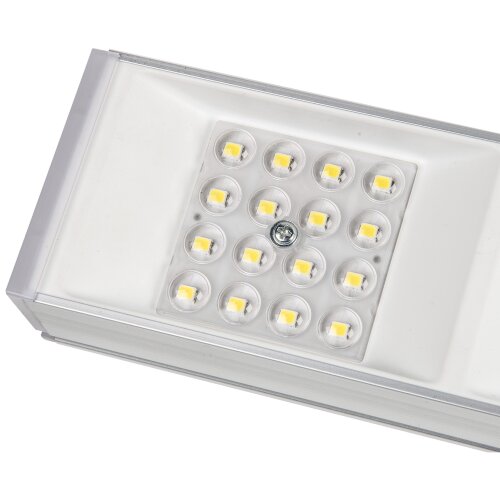 ULO-EL120B-100W-4000K-K SILVER LINKABLE Светильник светодиодный накладной, соединяемый, Белый свет 4000K, Корпус серебристый, Угол 60 градусов, ТМ Uniel - фото 4
