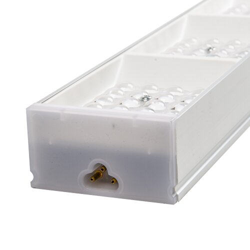 ULO-EL120B-100W-4000K-K SILVER LINKABLE Светильник светодиодный накладной, соединяемый, Белый свет 4000K, Корпус серебристый, Угол 60 градусов, ТМ Uniel - фото 5