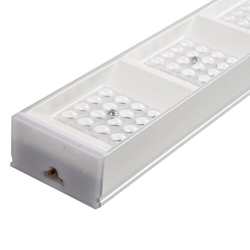 ULO-EL120B-100W-4000K-K SILVER LINKABLE Светильник светодиодный накладной, соединяемый, Белый свет 4000K, Корпус серебристый, Угол 60 градусов, ТМ Uniel - фото 6