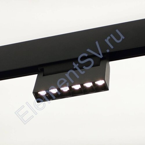 Светодиодный светильник трековый магнитный 20мм JH-ZD06C MX47 (6W, 48V, day white) - фото 3