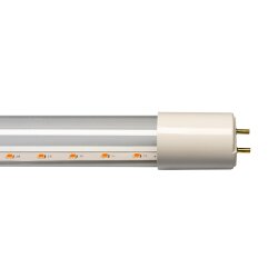 LED-T8-9W-SPSB-G13-CL PLP30WH Лампа светодиодная для растений, Форма T8, прозрачная, Спектр для рассады и цветения, ТМ Uniel.