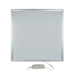 ULP-6060-42W-NW EFFECTIVE SILVER Светильник светодиодный потолочный встраиваемый, Белый свет 4000K, Корпус серебристый, В комплекте с и-п, ТМ Uniel.