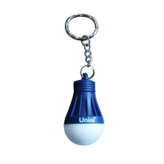S-KL023-T BLUE Фонарь-брелок Uniel, серии Стандарт, 1LED, 4xLR41 в-к, Пластик, Синий, ТМ Uniel.