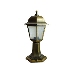 UUL-A01F 60W-E27 IP44 BRONZE Светильник уличный, под лампу Е27, Архитектурный на столб, Цвет корпуса бронзовый, TM Uniel