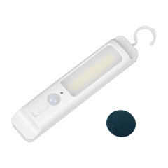 ULM-F47-0.9W-4500K-3AAA SENSOR IP20 IVORY Светильник светодиодный для мебели с датчиком движения, Питание 3ААA не в-к, 200x42x36.5мм, 150Lm, ТМ Uniel