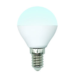 LED-G45-6W-NW-E14-FR-MB PLM11WH Лампа светодиодная, Форма шар, матовая, Серия Multibright, Белый свет 4000K, 100-50-10.