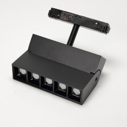 Светодиодный светильник трековый магнитный 35мм JH-ZD05D MX73 (10W, 48V, day white)
