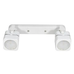DLC-S613 GU10x2 WHITE Светильник декоративный накладной, серия Sotto, Без ламп, цоколь GU10x2шт, Металл, Белый, TM Fametto