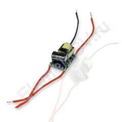 Светодиодный драйвер бескорпусной ZF-AC LD12(220V, 5W, 300mA)