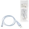 UCX-PT2-Y90-120 WHITE 1 STICKER Провод для подключения светильника ULY-P9x к сети 220В, 120 см, Белый, ТМ Uniel - фото 3