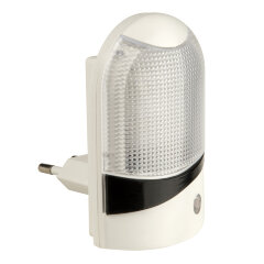 DTL-310-Селена-White-4LED-0.5W Светильник-ночник, С фотосенсором день-ночь, Блистер