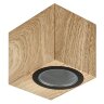 UUL-P41A 6W-GU10 IP65 PINE Светильник уличный, под лампу GU10, Архитектурный накладной, Цвет корпуса сосна, TM Uniel - фото 1