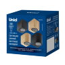 UUL-P41A 6W-GU10 IP65 PINE Светильник уличный, под лампу GU10, Архитектурный накладной, Цвет корпуса сосна, TM Uniel - фото 10