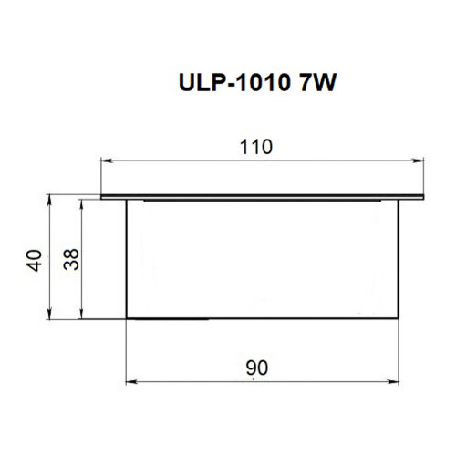 ULP-1010 42W-4000К IP40 GRILYATO OPAL BLACK KIT06 Светильники светодиодные потолочные встраиваемые, комплект из 6 штук, Белый свет 4000K, 4728Лм, Для ячеек 100x100мм, Корпус черный, В комплекте с и-п, ТМ Uniel - фото 7