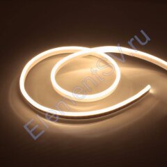 Светодиодный гибкий неон 5*12, 12V warm white LN502