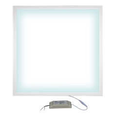 ULP-6060-42W-4000K EFFECTIVE WHITE Светильник светодиодный потолочный встраиваемый, Белый свет 4000K, Корпус белый, В комплекте с и-п, ТМ Uniel.
