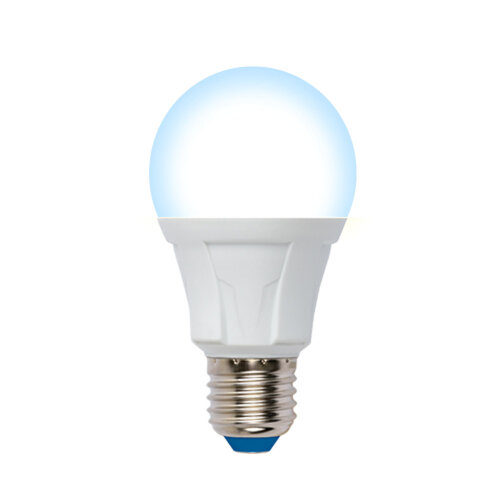 LED-A60 12W-6500K-E27-FR-DIM PLP01WH Лампа светодиодная, диммируемая, Форма А, матовая, Серия Яркая, Дневной свет 6500K. - фото 1