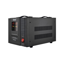 RS-1-1000 Стабилизатор Uniel релейный однофазный, 1.0 кВА.