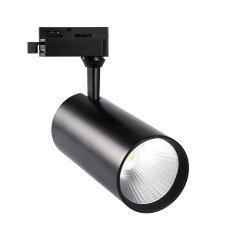 ULB-Q276 40W-4000К BLACK Светильник-прожектор светодиодный трековый, 3800 Лм, Белый свет 4000К, Корпус черный, ТМ Volpe.