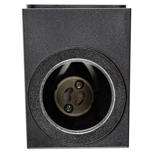 UUL-P42A 2х6W-GU10 IP65 BLACK Светильник уличный, под две лампы GU10, Архитектурный накладной, Корпус черный, TM Uniel - фото 2