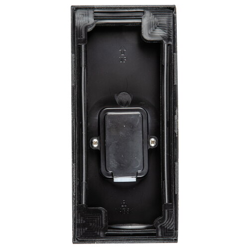 UUL-P42A 2х6W-GU10 IP65 BLACK Светильник уличный, под две лампы GU10, Архитектурный накладной, Корпус черный, TM Uniel - фото 4