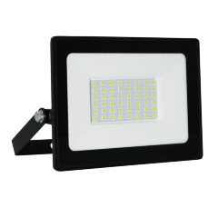 ULF-Q517 50W-6500K IP65 220-240V BLACK Прожектор светодиодный, Дневной свет6500К, Корпус черный, TM Volpe