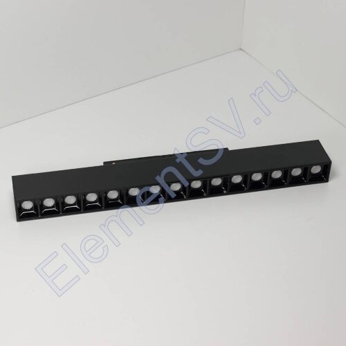 Светодиодный светильник трековый магнитный 35мм JH-MG15D MX64 (30W, 48V, warm white) - фото