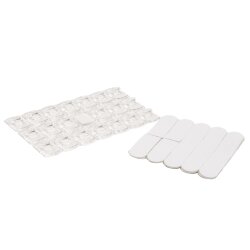 UCC-Y11 CLEAR 020 POLYBAG Крючки для монтажа гирлянд, Набор из 20 шт, Прозрачные, ТМ Uniel