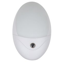 DTL-317 Овал-White-Sensor Светильник-ночник, С фотосенсором день-ночь, Белый, ТМ Uniel