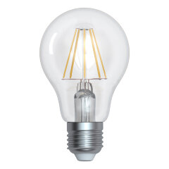 LED-A70-15W-4000K-E27-CL PLS02WH Лампа светодиодная, Форма A, прозрачная, Серия Sky, Белый свет 4000K.