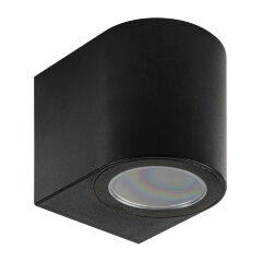 UUL-P51A 6W-GU10 IP65 BLACK Светильник уличный, под лампу GU10, Архитектурный накладной, Корпус черный, TM Uniel