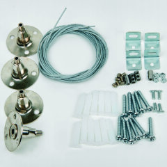 UFL-H01 SILVER 100 POLYBAG Крепления для светодиодных панелей, TM Uniel