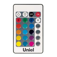 UCH-S210 BLACK Пульт управления лампой RGB серии SMART c ИК сенсором, Черный, ТМ Uniel.