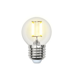 LED-G45-7.5W-NW-E27-CL GLA01TR Лампа светодиодная, Форма шар, прозрачная, Серия Air, Белый свет 4000K