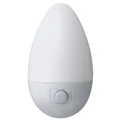 DTL-303-Овал-White-3LED-0.5W Светильник-ночник, Блистерная упаковка.