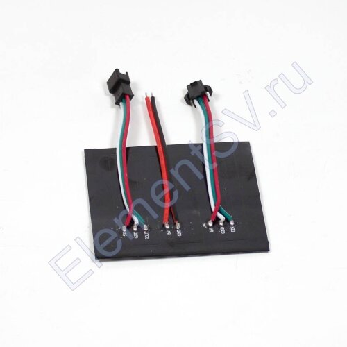Светодиодный видеомодуль гибкий WM1 (5V, 8x8pix, RGB WS2811) - фото 2