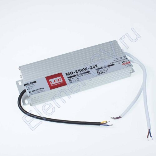 Блок питания MN-250W24V FSB250-24 (24V, 250W, 10.4A, IP67) - фото