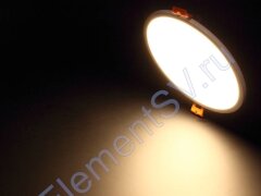 Светодиодный светильник MBD-101 MB19 (22W, round, warm white)
