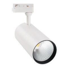 ULB-Q276 32W-4000К WHITE Светильник-прожектор светодиодный трековый, 3000 Лм, Белый свет 4000К, Корпус белый, ТМ Volpe.