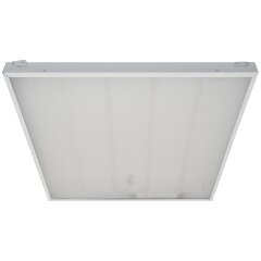 ULP-6060-36W-6500К IP40 GRILYATO WHITE Светильник светодиодный потолочный универсальный, Дневной свет 6500K, 3520Лм, 588X588x25мм, Корпус белый, В комплекте с и-п, ТМ Uniel
