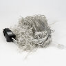 ULD-B12006-195-TTK MULTI IP44 Бахрома светодиодная с эффектом мерцания, 12м, Соединяемая, 195 светодиодов, Разноцветный свет, Провод прозрачный, ТМ Uniel - фото 1