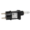 ULD-B12006-195-TTK MULTI IP44 Бахрома светодиодная с эффектом мерцания, 12м, Соединяемая, 195 светодиодов, Разноцветный свет, Провод прозрачный, ТМ Uniel - фото 5