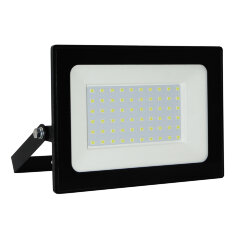ULF-Q517 70W-6500K IP65 220-240V BLACK Прожектор светодиодный, Дневной свет6500К, Корпус черный, TM Volpe